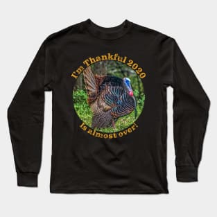 Thanksgiving 2020 Thankful this year is almost over Long Sleeve T-Shirt